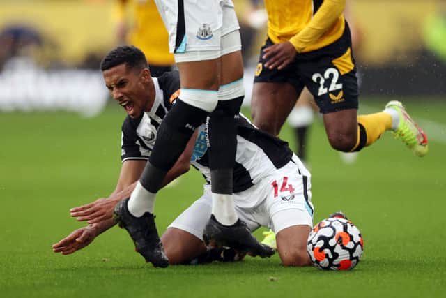 Newcastle United midfielder Isaac Hayden. (Photo by Naomi Baker/Getty Images)
