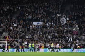 Average league attendance at St James’ Park last season = 52,127