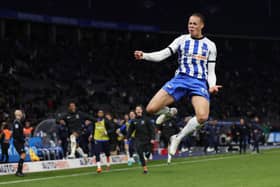 Hertha Berlin forward Derry Scherhant. (Photo by Maja Hitij/Getty Images)