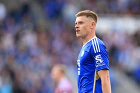 Leicester City winger Harvey Barnes. (Photo by Michael Regan/Getty Images)