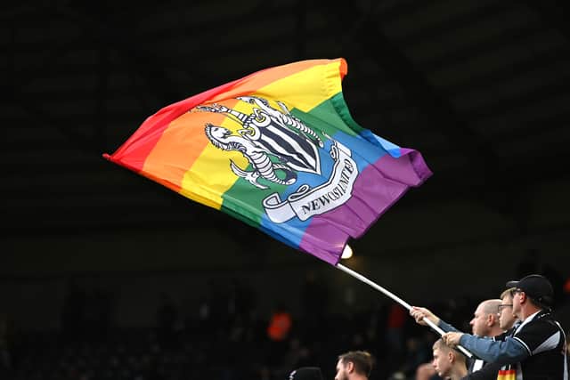 Newcastle United with support Northern Pride once again this year (Image: Getty Images)