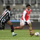 Newcastle United forward Shaun Mavididi. (Photo by David Price/Arsenal FC via Getty Images)