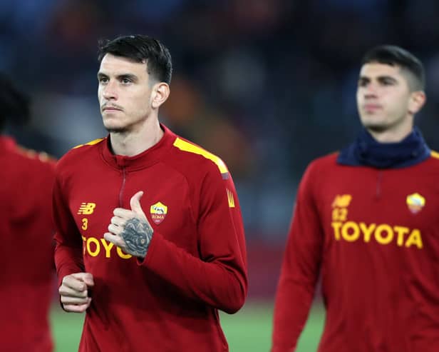 Roma central defender Roger Ibanez. (Photo by Paolo Bruno/Getty Images)