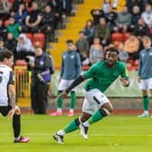 Newcastle United winger Allan Saint-Maximin in action against Gateshead. (Photo credit: Kris Hodgetts/ KH Photos)