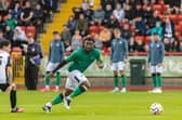 Newcastle United winger Allan Saint-Maximin in action against Gateshead. (Photo credit: Kris Hodgetts/ KH Photos)