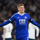 Leicester City manager Harvey Barnes. (Photo by Michael Regan/Getty Images)
