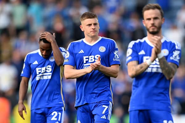 Leicester City winger Harvey Barnes. (Photo by Michael Regan/Getty Images)