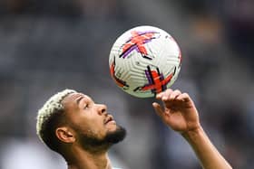 Newcastle United midfielder Joelinton. (Photo by OLI SCARFF/AFP via Getty Images)