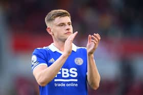 Leicester City winger Harvey Barnes.  (Photo by Alex Davidson/Getty Images)