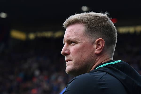 Newcastle United head coach Eddie Howe. (Photo by Mark Runnacles/Getty Images)