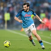 Napoli's Khvicha Kvaratskhelia has been linked with a move to Newcastle United this summer.