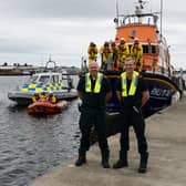 Tyne and Wear’s emergency services have united to spread the message of water safety. Photo: TWFRS.