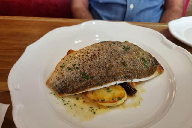 St Vincent’s fillet of sea bream, which is available as part of their NE1 Newcastle Restaurant Week offering.