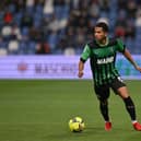 Sassuolo left-back Rogerio is expected to join Bundesliga side Wolfsburg.  (Photo by Alessandro Sabattini/Getty Images)