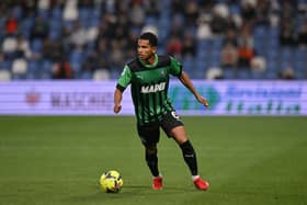 Sassuolo left-back Rogerio is expected to join Bundesliga side Wolfsburg.  (Photo by Alessandro Sabattini/Getty Images)