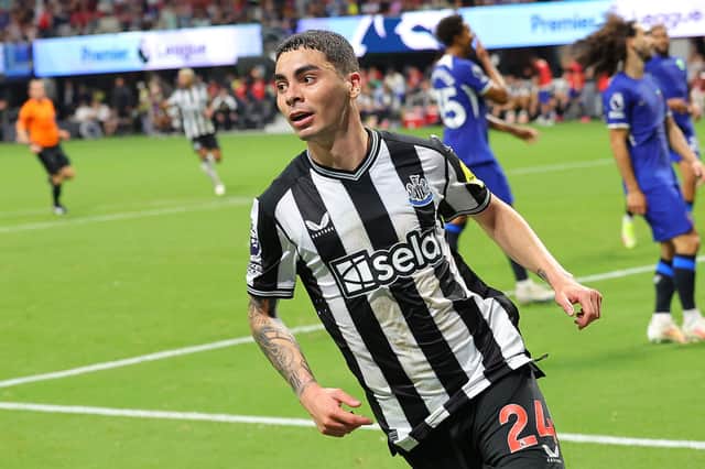 Almiron has impressed so far this summer and will want to do so again amid huge competition for places out wide.