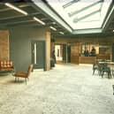 The newly refurbished entrance to the Gosforth Civic Centre.