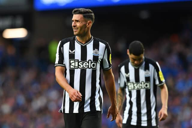 Newcastle United central defender Fabian Schar. (Photo by Mark Runnacles/Getty Images)