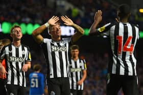 Newcastle United right-back Harrison Ashby has joined Swansea City on loan for the 2023-24 season. (Photo by ANDY BUCHANAN/AFP via Getty Images)