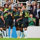 Newcastle United player ratings from the 4-0 win over Spanish side Villarreal. (Photo by Stu Forster/Getty Images)