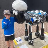 Oliver Thirlaway on the Shaun on the Sheep.