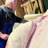 Lovage purchased a 113kg halibut.