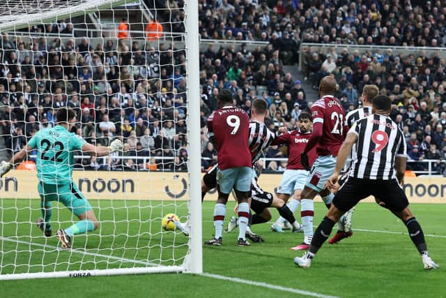 Lucas Paqueta scored against Newcastle United at St James’ Park (Image: Getty Images)
