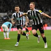 Newcastle United midfielder Sean Longstaff. (Photo by Stu Forster/Getty Images)