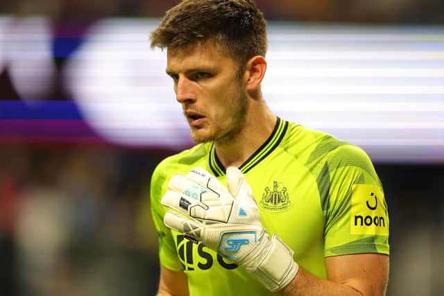 Newcastle United goalkeeper Nick Pope. (Photo by Kevin C. Cox/Getty Images for Premier League)