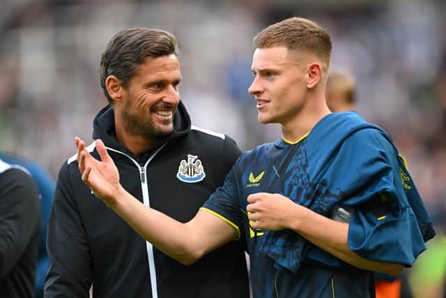 Harvey Barnes is in contention to make his Newcastle debut. (Getty Images)