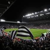 General view as fans of Newcastle United show their support during the Carabao Cup Quarter Final match between Newcastle United and Leicester City at St James’ Park on January 10, 2023 in Newcastle upon Tyne, England.
