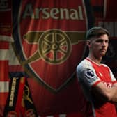 Kieran Tierney is expected to leave Arsenal this summer. (Photo by David Price/Arsenal FC via Getty Images)
