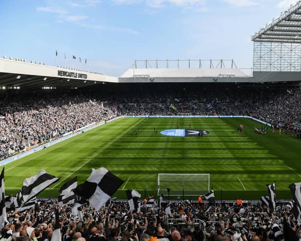 A view from the Leazes End at Newcastle United’s St James’ Park.  (Photo by Michael Regan/Getty Images)