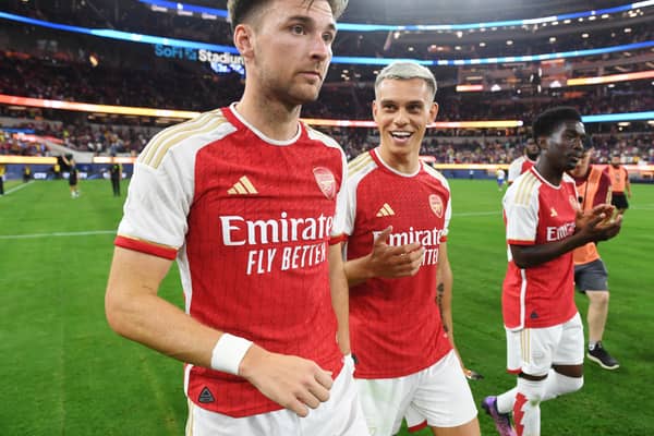 Newcastle’s capture of Lewis Hall has ended their interest in signing Arsenal’s Kieran Tierney (Pic: Getty) 