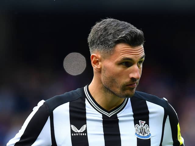 Newcastle United defender Fabian Schar.  (Photo by Mark Runnacles/Getty Images)