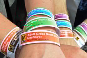 Nexus made wristbands, which double up as Metro and Shields Ferry tickets, available to buy for the Great North Run.
