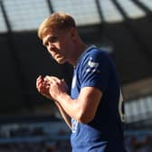 Chelsea left-back Lewis Hall. (Photo by Catherine Ivill/Getty Images)