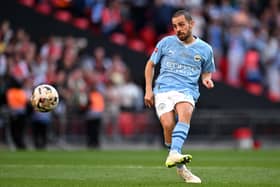 Manchester City winger Bernardo Silva. (Photo by Shaun Botterill/Getty Images)