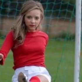 Jade shared throwback images of all football photo shoot to her social media.