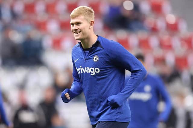 Newcastle United have signed Lewis Hall from Chelsea.  (Photo by George Wood/Getty Images)