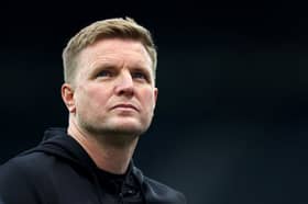 Newcastle United head coach Eddie Howe