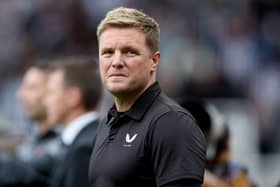 Newcastle’s Eddie Howe. 