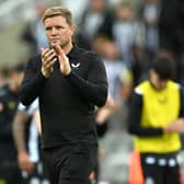 Newcastle United head coach Eddie Howe. (Photo by Stu Forster/Getty Images)