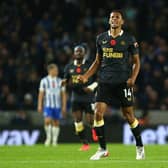 Newcastle United midfielder Isaac Hayden. (Photo by Charlie Crowhurst/Getty Images)