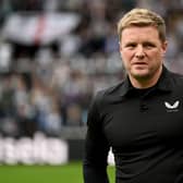 Newcastle United head coach Eddie Howe. (Photo by Andrew Powell/Liverpool FC via Getty Images)