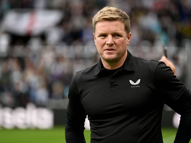 Newcastle United head coach Eddie Howe. (Photo by Andrew Powell/Liverpool FC via Getty Images)