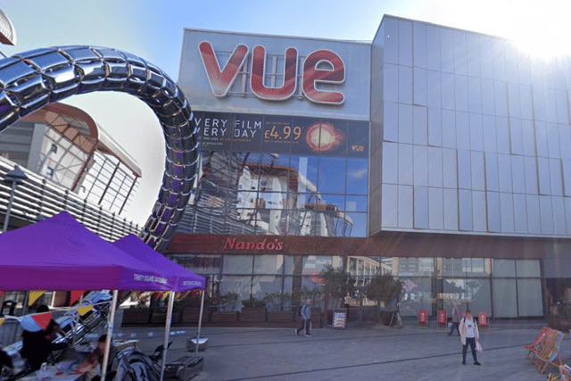 The Vue Cinema in Gateshead. Photo: Google Maps.