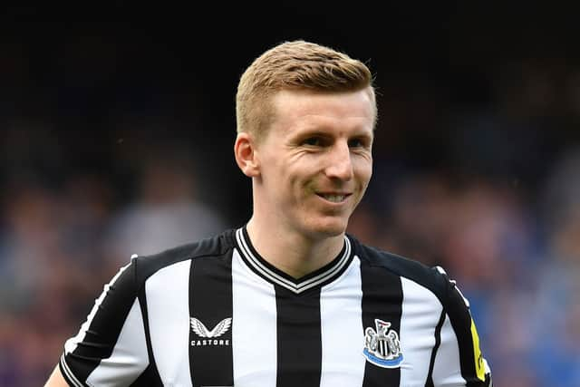 Newcastle United left-back Matt Targett. (Photo by Mark Runnacles/Getty Images)