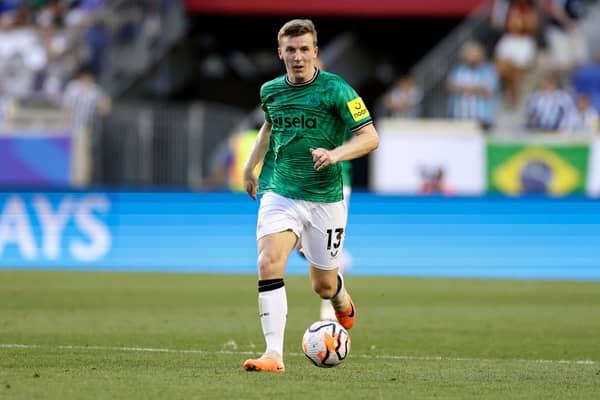 Newcastle United left-back Matt Targett. (Photo by Adam Hunger/Getty Images for Premier League)
