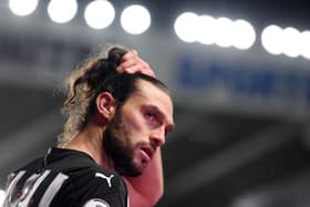 Former Newcastle United striker Andy Carroll. (Photo by Michael Regan/Getty Images)